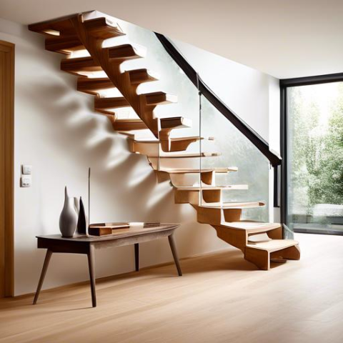 Wie beseitigt ein Treppenbauer tiefe Kratzer in Holztreppenstufen?