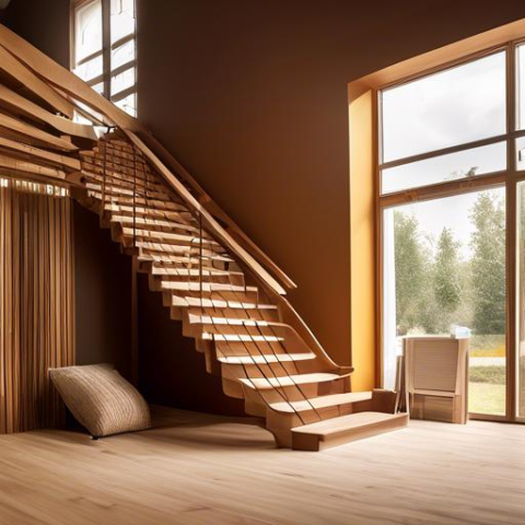 So renovierst du eine Wendeltreppe aus Polen