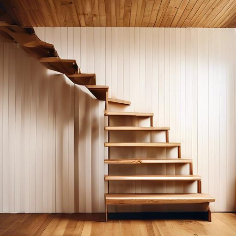 Wie repariert ein Treppenbauer Stufen aus Holz?