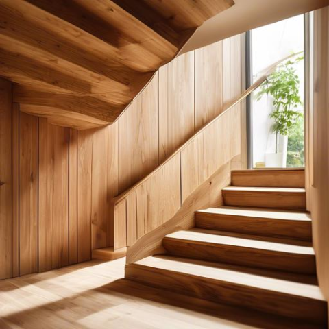 Welche Hölzer eignen sich für polnische Spindeltreppen?