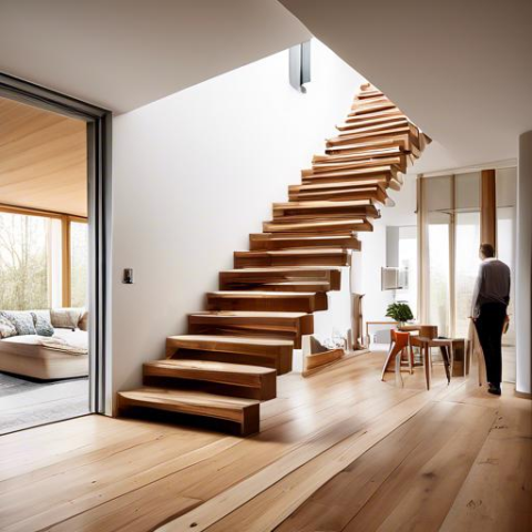 Welche Maßnahmen ergreift ein Treppenbauer bei der Renovierung von Kragarmtreppen?