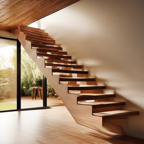 Wie kann ein Treppenbauer schiefe Treppenstufen korrigieren?