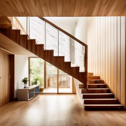 Welche Techniken verwendet ein Treppenbauer zur Reinigung von Holztreppen?