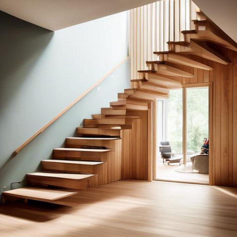 So lässt sich eine elegante Spindeltreppe aus Polen gestalten