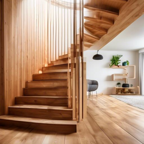 Welche Holzarten eignen sich für polnische Wendeltreppen?