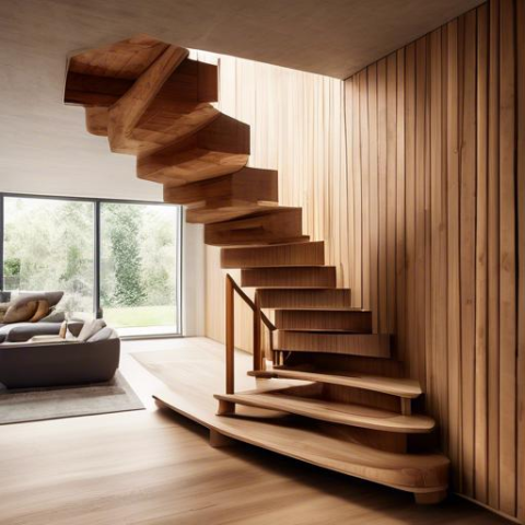 Welche Hölzer eignen sich für polnische Kragarmtreppen?