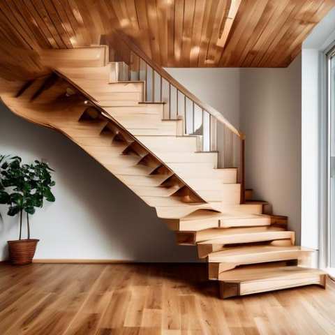 Welche Holzarten eignen sich für polnische Bolzentreppen?